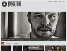 Tablet Screenshot of foundationsmusic.com